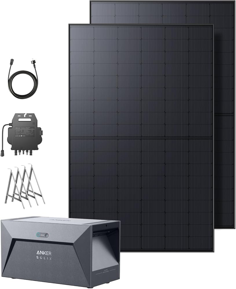 Anker SOLIX RS40B Balkonkraftwerk 600 W mit Speicher