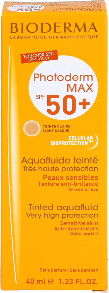 Bioderma Photoderm MAX Aquafluid SPF 50+ getönt hell, 40 ml