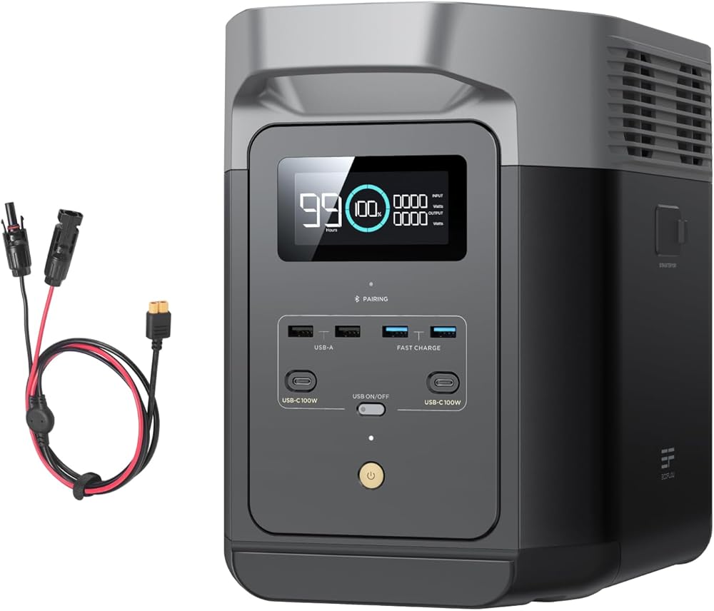 EcoFlow DELTA 2 Powerstation 1024 Wh