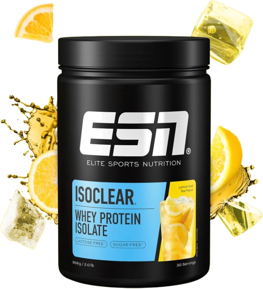 ESN Isoclear Whey Isolate, Lemon Iced Tea, 908 g