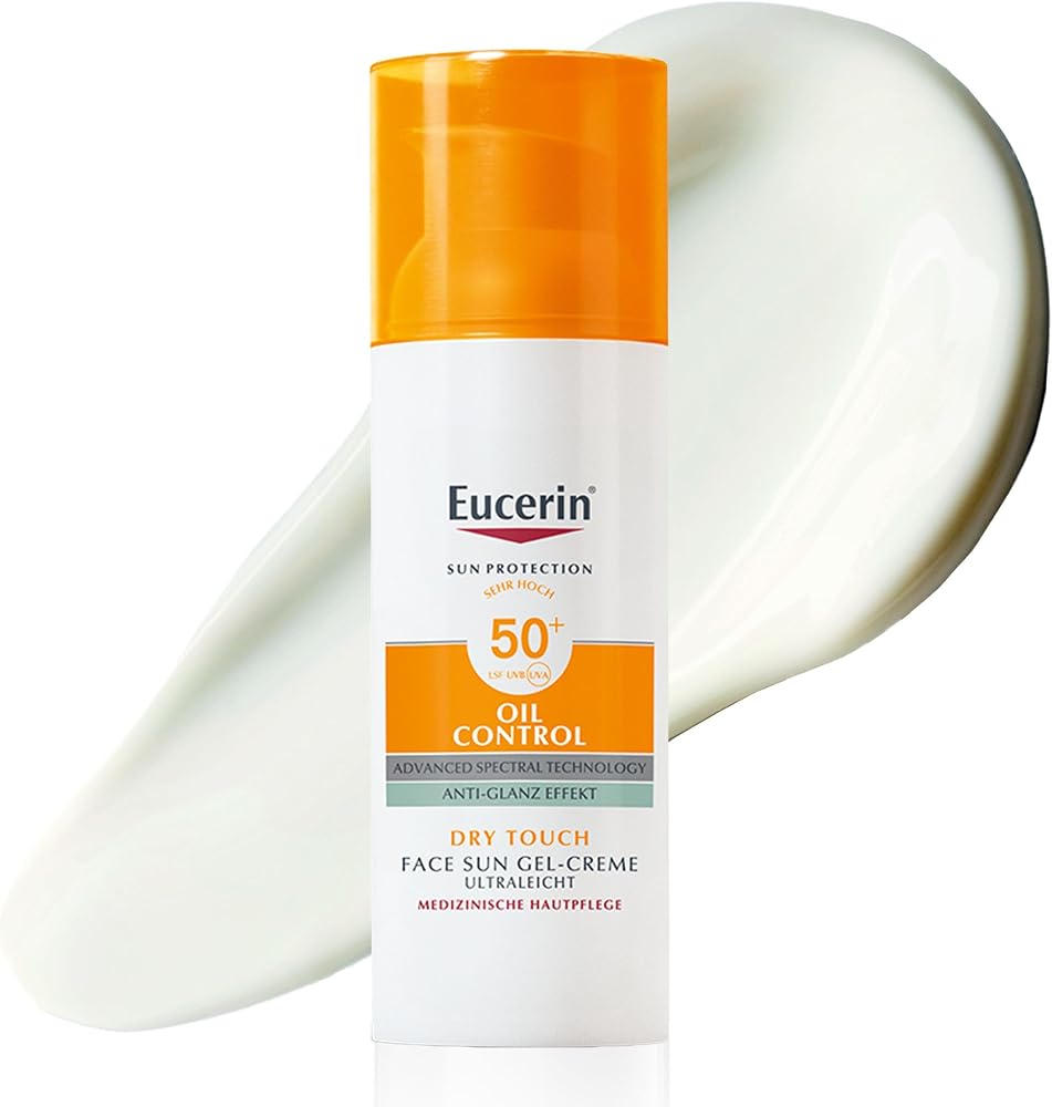Eucerin Oil Control Face Sun Gel-Creme LSF 50+, 50 ml