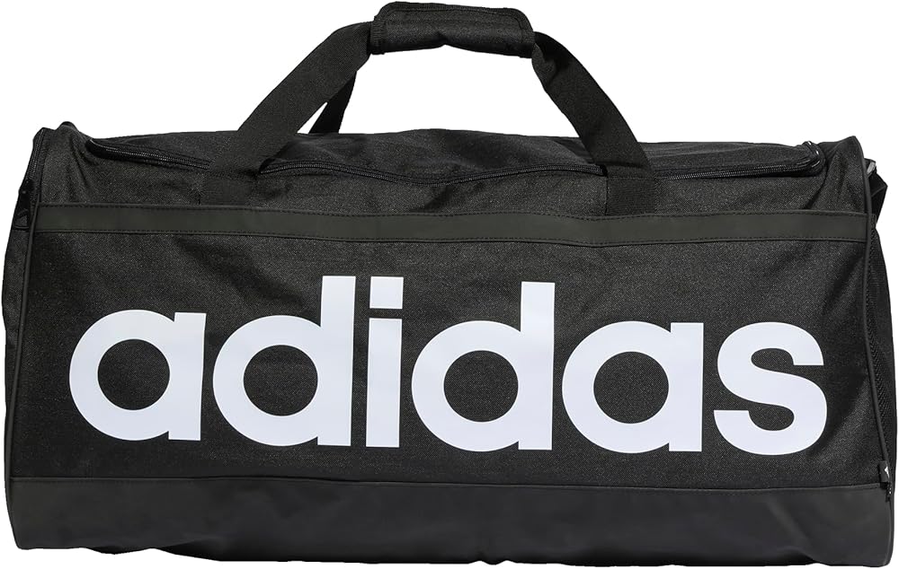 adidas Unisex Essentials Linear Duffel Bag, Large