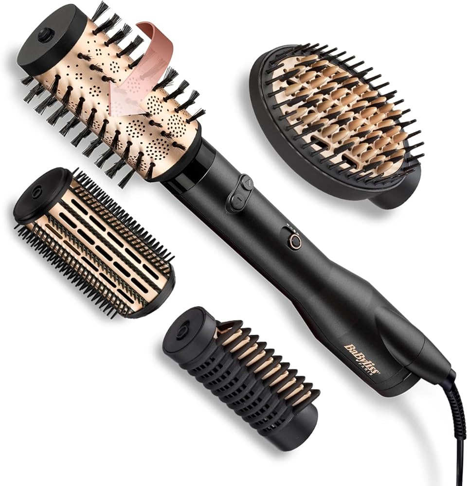 BaByliss Big Hair Luxe Rotierende Warmluftbürste, AS970E