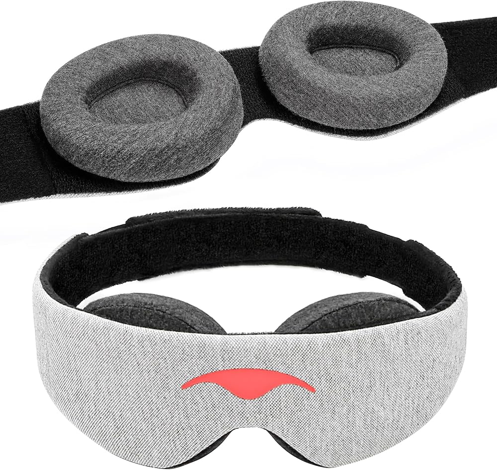 Manta Sleep Mask Schlafmaske, mit verstellbaren Augenmuscheln