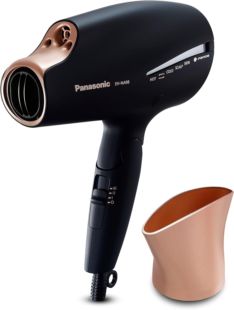 Panasonic EH-NA98 nanoe Haartrockner, Schwarz